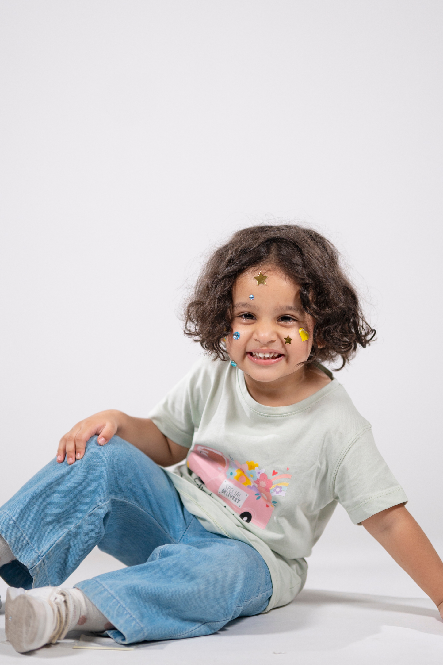 "Brighter Days Ahead" Kid's Pastel Green Tee