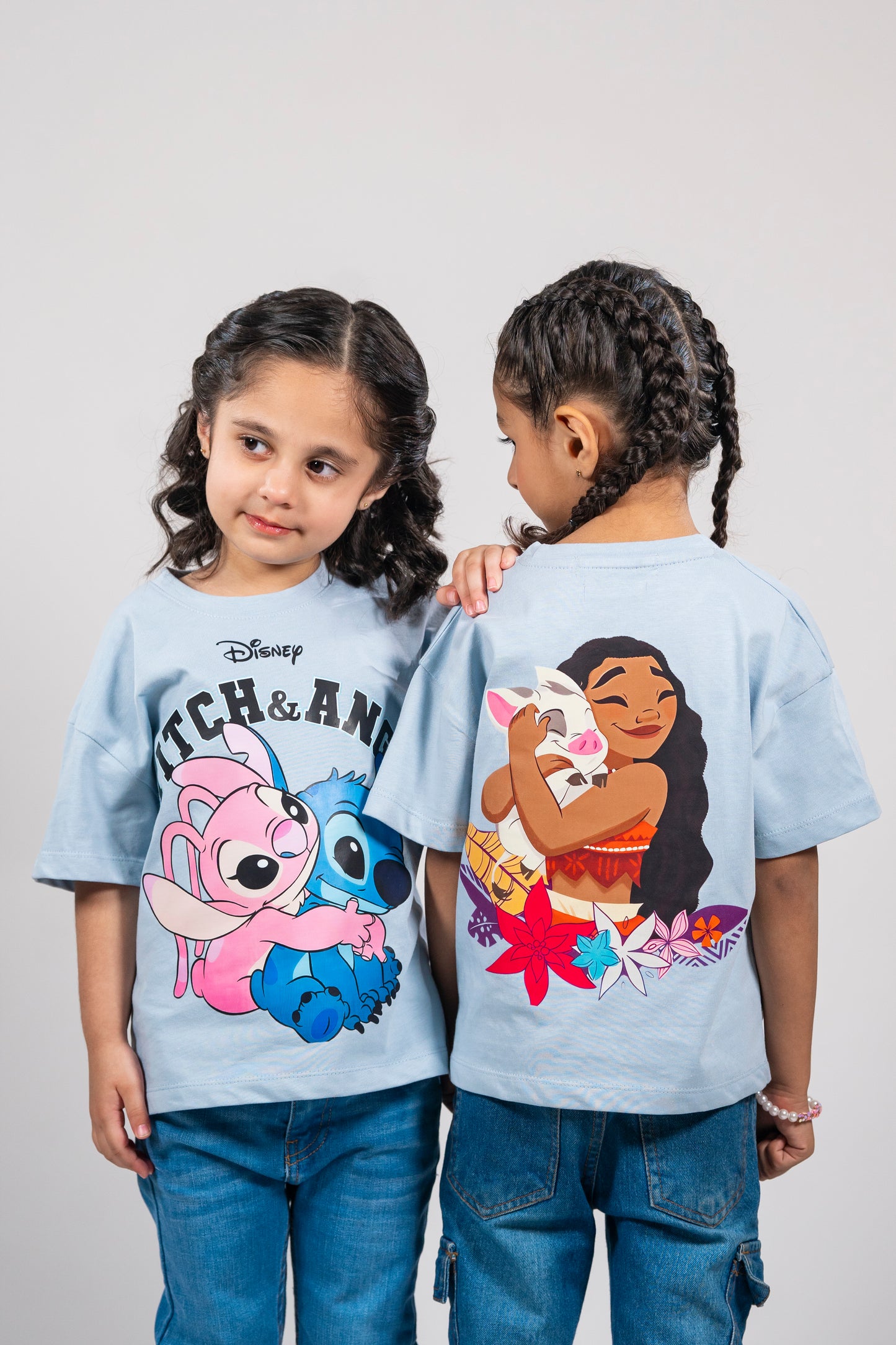 Moana Best Friends Drop Shoulder Tee