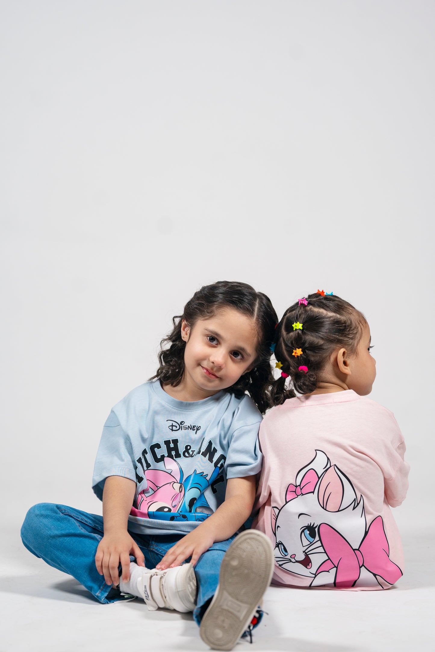 Stitch & Angel Cuddle Drop Shoulder Tee
