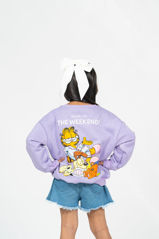Garfield Drop Shoulder Sweatshirt