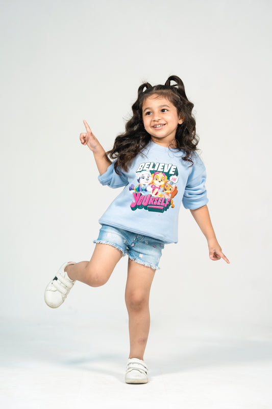 Paw Patrol Drop Shoulder Sweatshirt