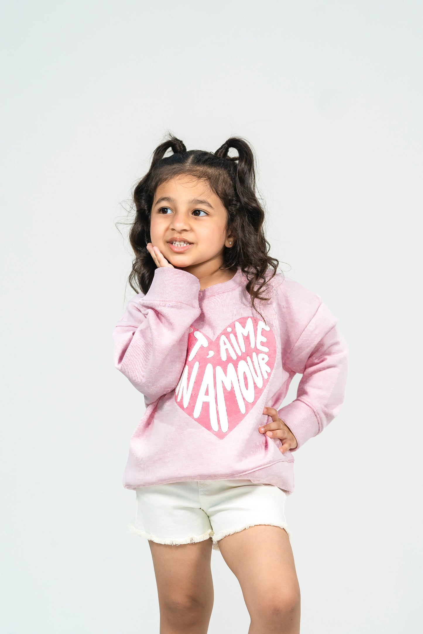 Jet Aime Drop Shoulder Sweatshirt