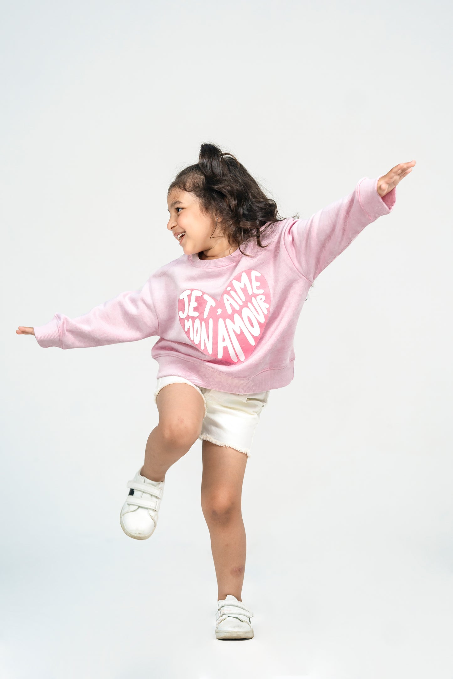 Jet Aime Drop Shoulder Sweatshirt