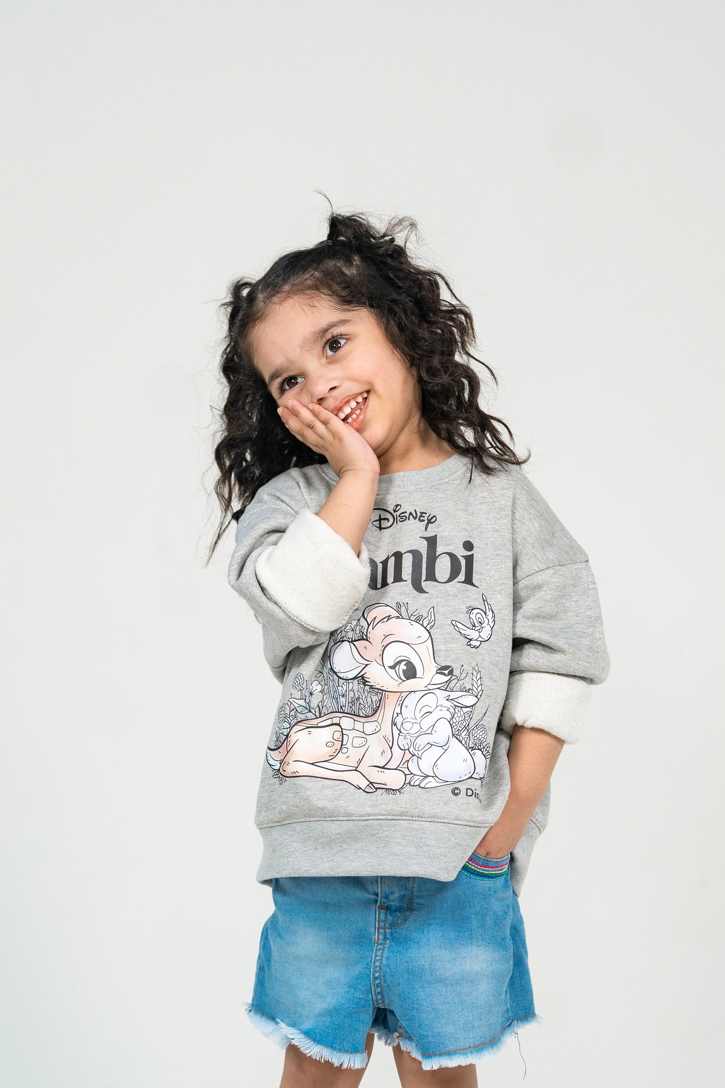 Bambi Drop Shoulder Sweatshirt