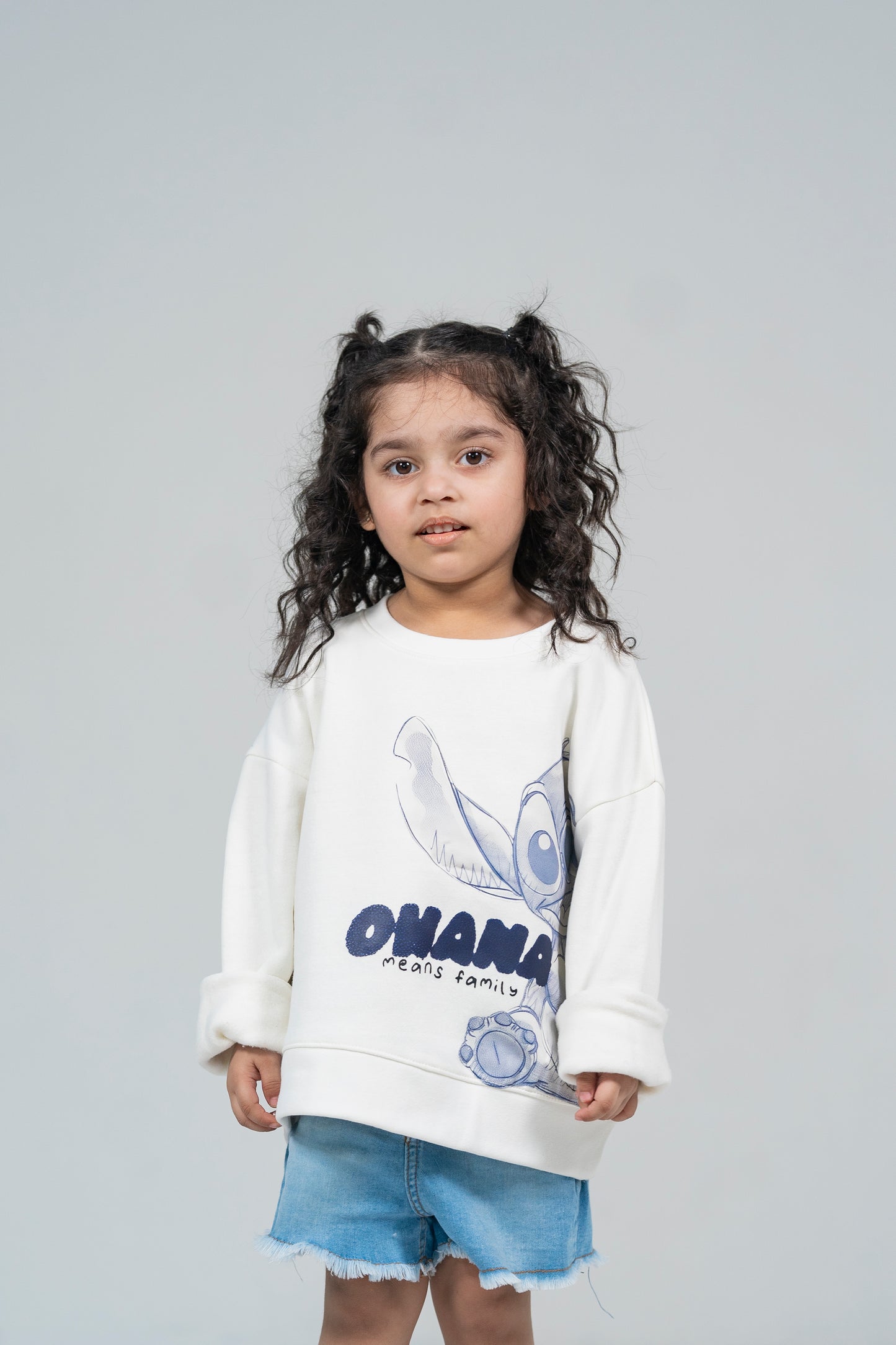 Stitch Drop Shoulder Sweatshirt