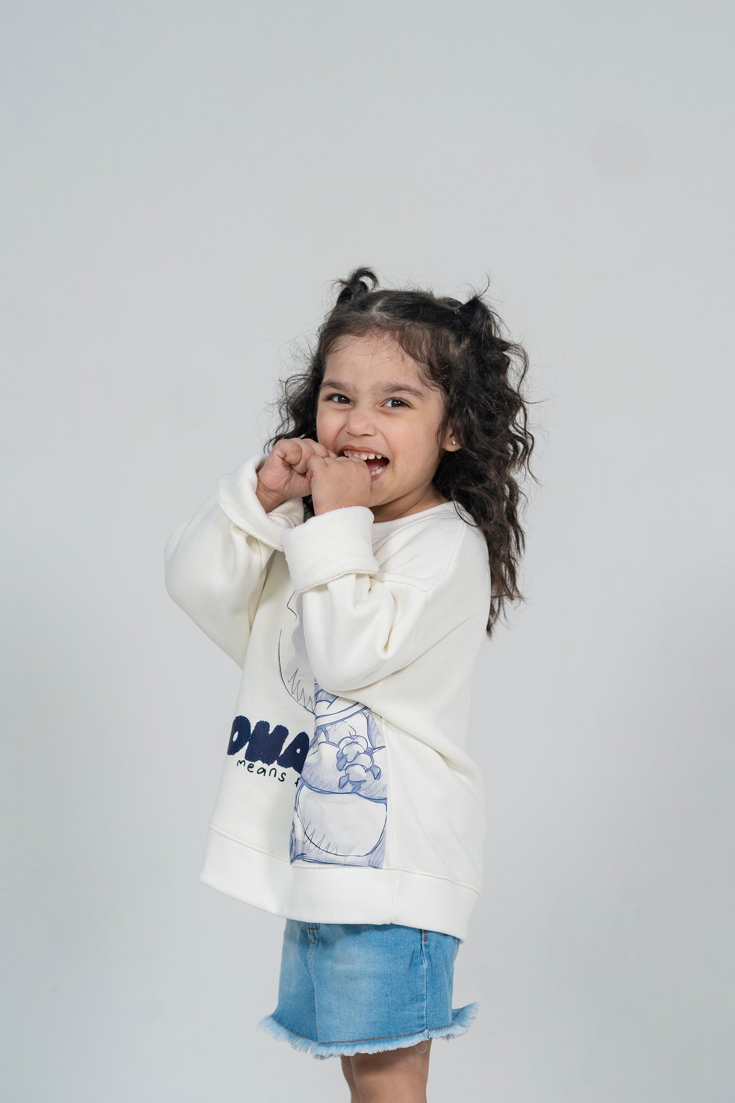 Stitch Drop Shoulder Sweatshirt