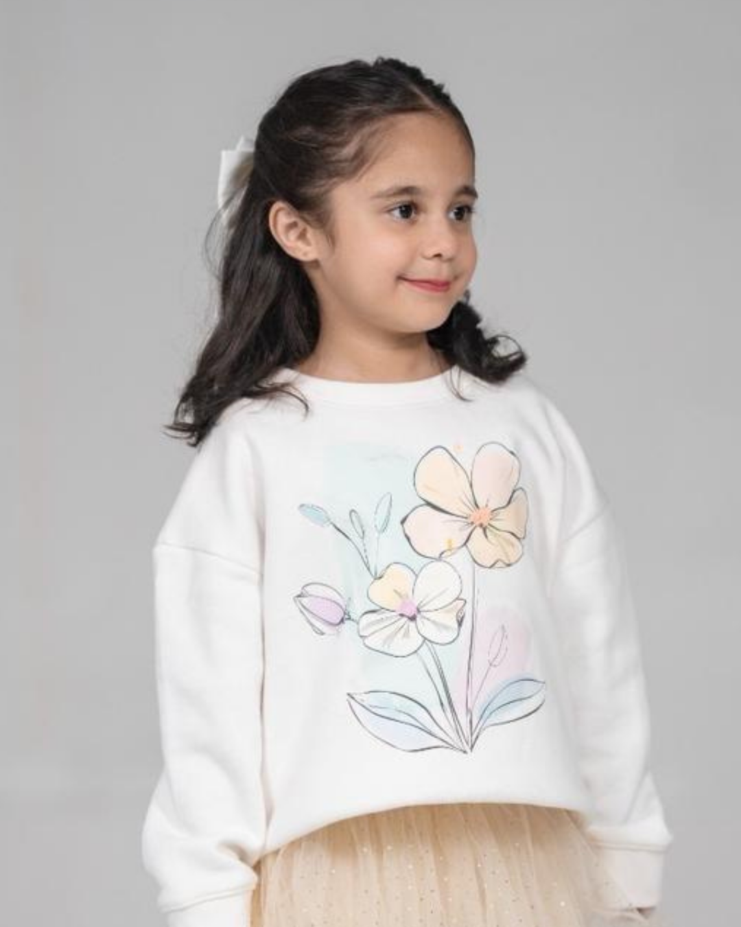 Bloom Drop Shoulder Sweatshirt