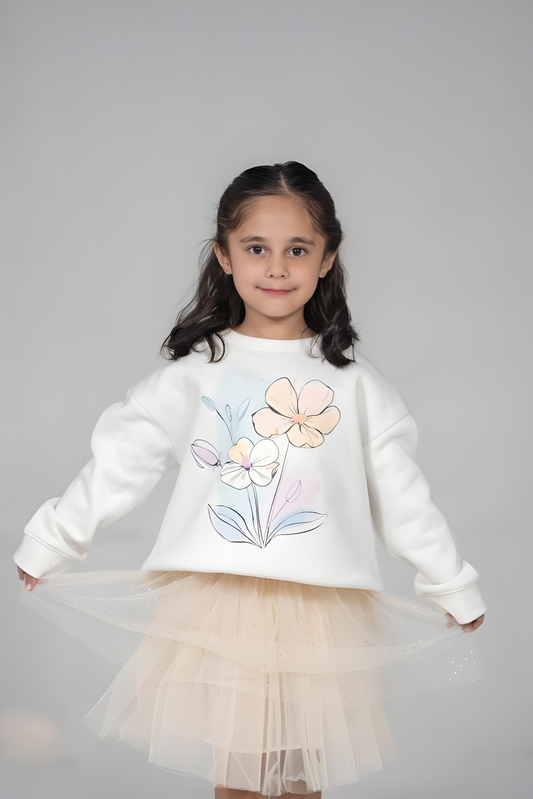 Bloom Drop Shoulder Sweatshirt